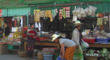 Local Market, Hsipaw